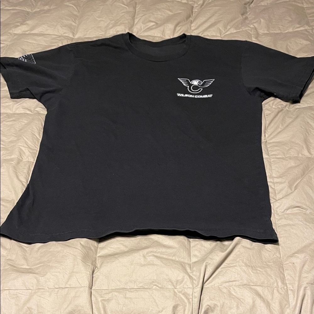 Black Wilson Combat T-Shirt for Men
